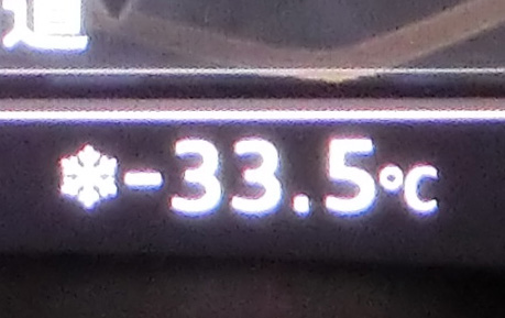 －33.5℃